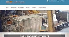 Desktop Screenshot of cymsa.es